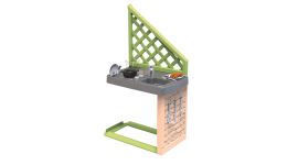Smoby speelhuis accessoire - Zomerkeuken