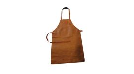 OFYR Leren schort - Bruin