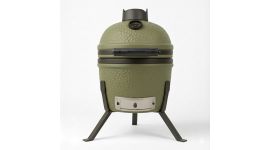 BASTE kamado BBQ mini - 13 inch - Olijfgroen