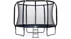 BLITS Urban trampoline - Ø 427 cm - Zwart