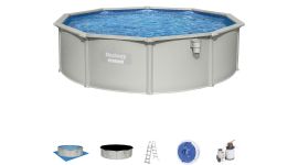 Bestway Hydrium Alderney metalen zwembad Ø460 x 120 cm