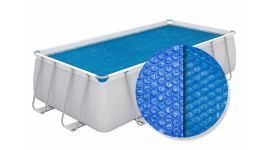 Bestway solar cover rechthoekig - 732 x 366 cm (zeilmaat 703 x 336) - Blauw
