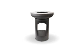 Bonfeu BonBiza Open vuurschaal BBQ - Zwart