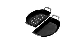 Kamado Joe Karbon Steel Half Moon Pan