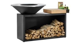 OFYR Island Black 100 Teak Wood