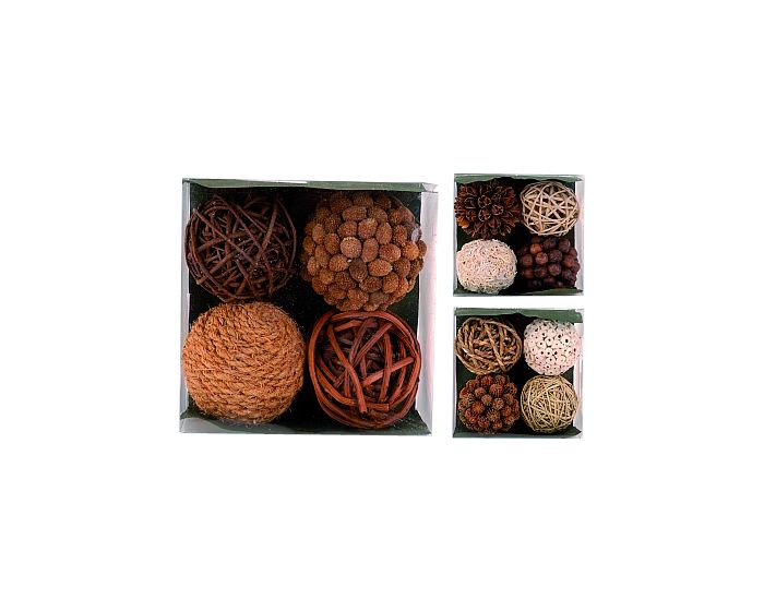 Decoratieve Ballen Hout
