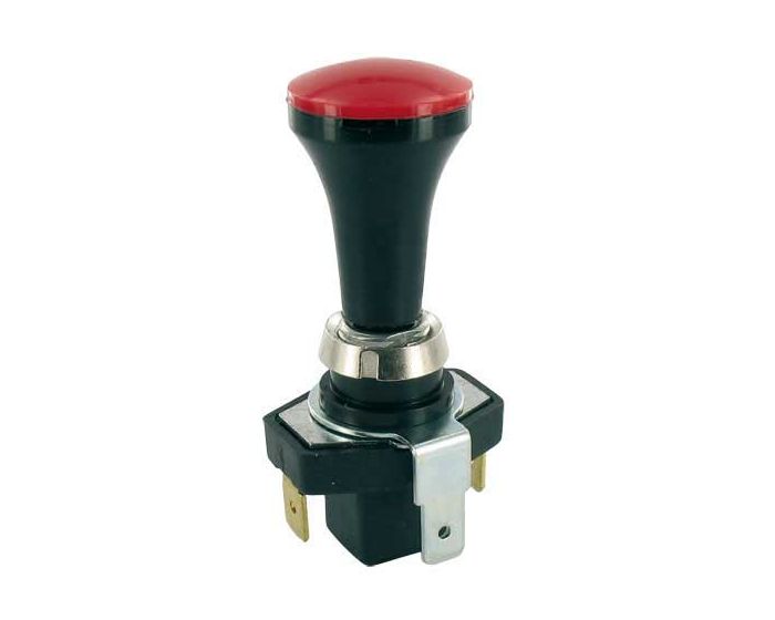 Trek schakelaar rood