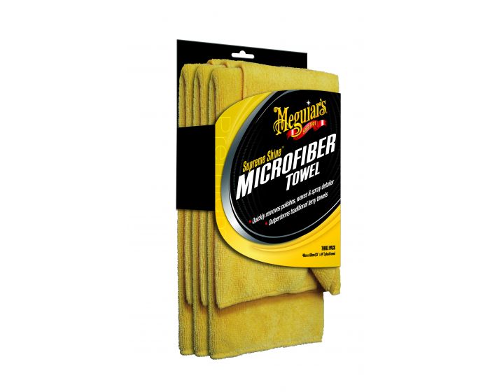 Meguiars Supreme Shine Microfiber X2020 - 3 stuks
