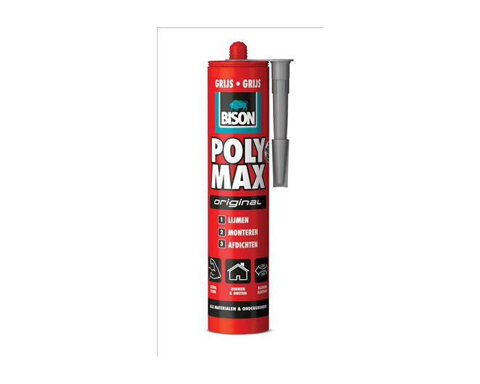 Bison Poly Max Original grijs 425gram