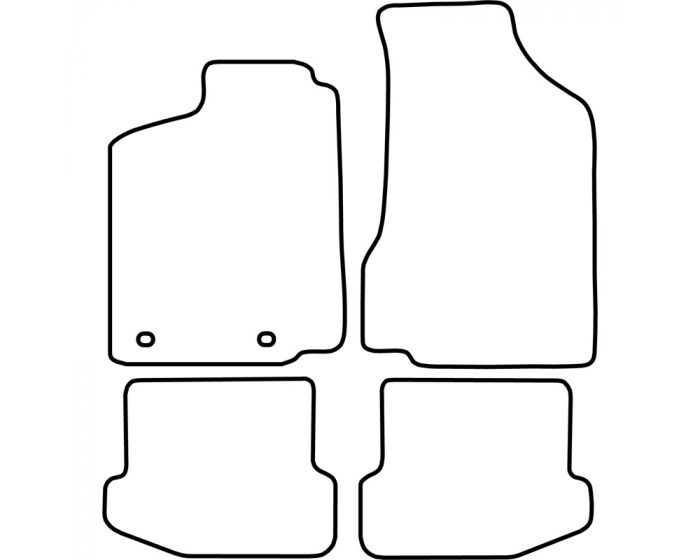 Automatten Volkswagen Polo 6N 1994-1999