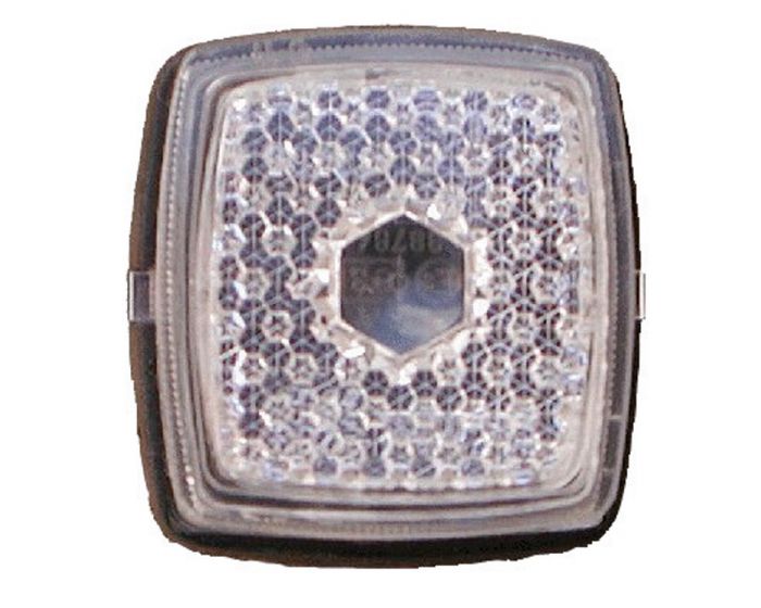 Breedtelicht wit 66 x 62 inclusief reflector