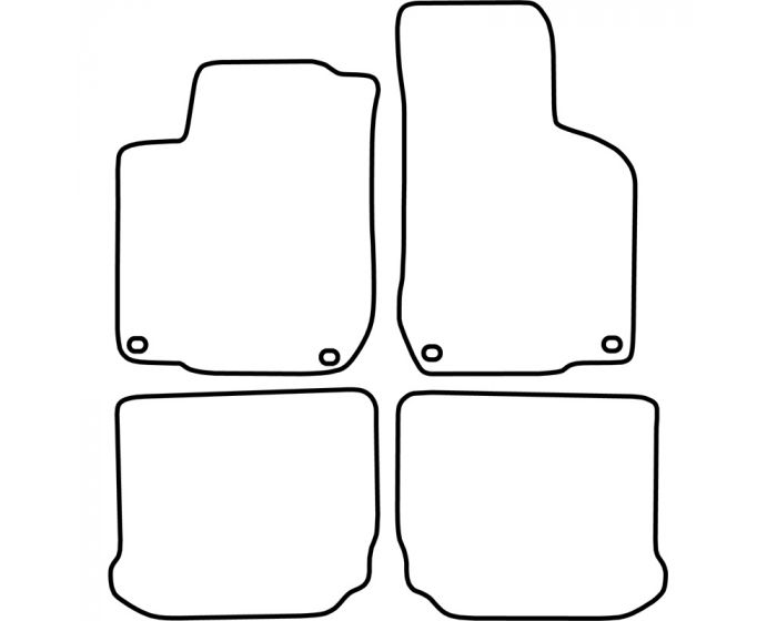 Automatten Volkswagen Golf IV 2001-2003