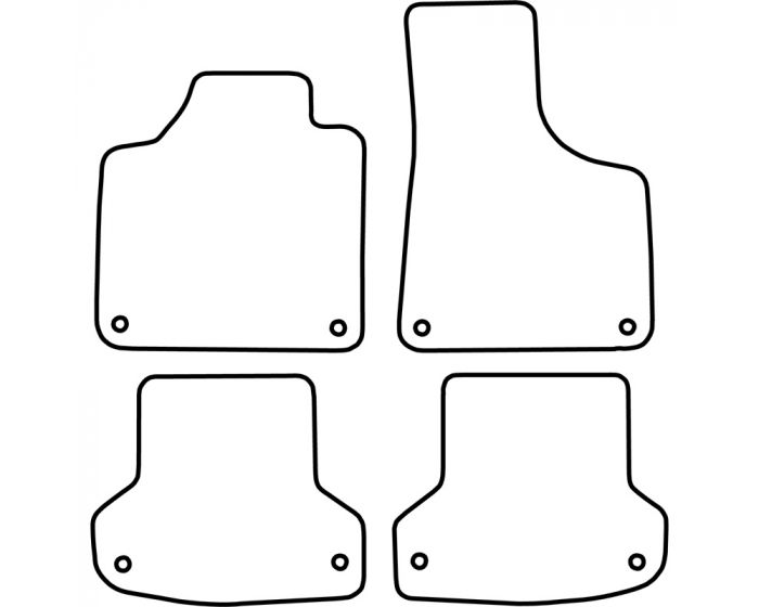 Automatten Audi A3 2003-2012