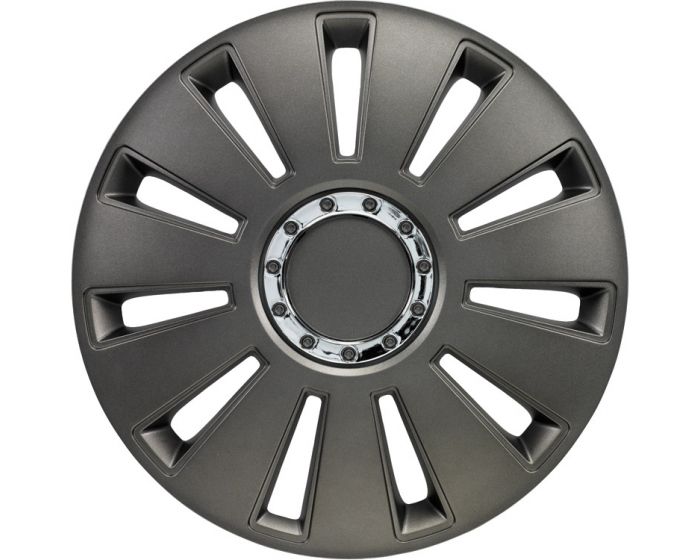 Silverstone Gun Metal - 15 inch wieldoppen