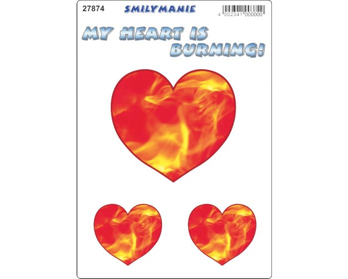 Smily my heart sticker