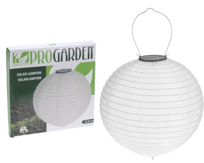 Solarlampion wit