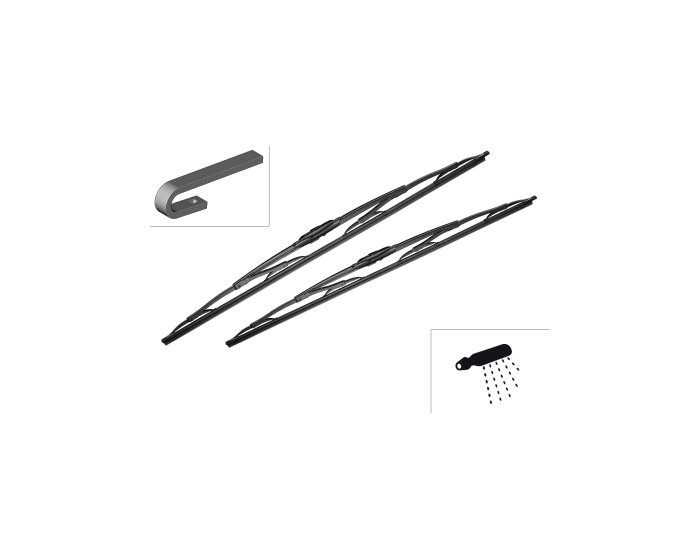 Bosch Twin Spoiler 657S Ruitenwisser set