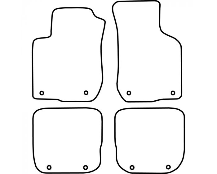 Automatten Audi A3 1996-2003