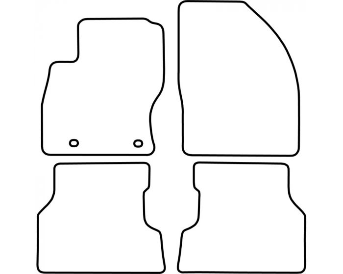 Automatten Ford Focus 2004-2008