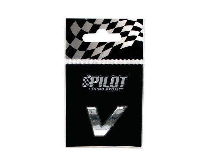 3D letter chroom - V