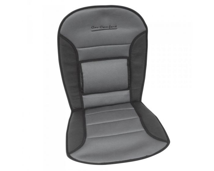 Stoelkussen comfort zwart/grijs