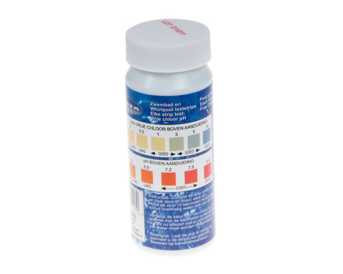 2 in 1 teststrips zwembad