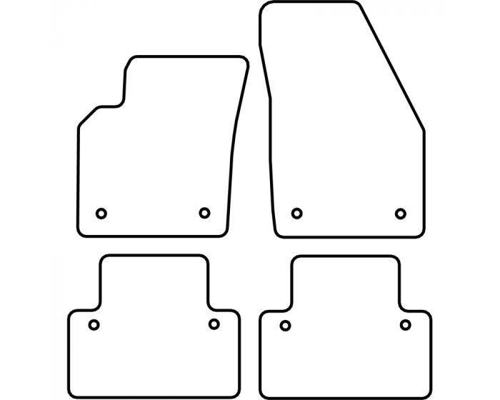 Automatten Volvo S40/V50 2004-2011