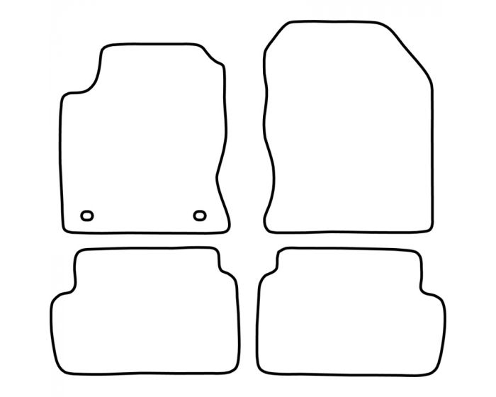 Automatten Ford Focus 1998-2002