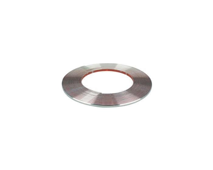Sierlijst chroom 5mtr 7mm sticker