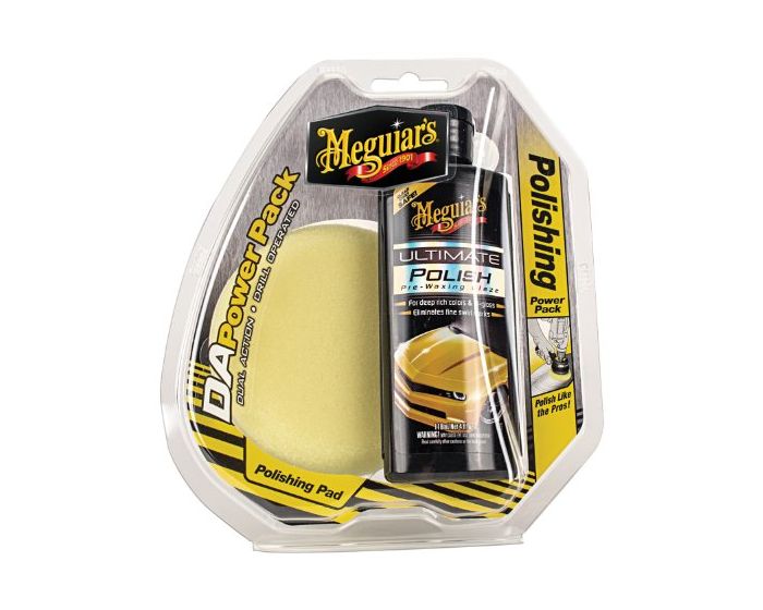 Meguiars Dual Action Polishing Power Pack & Pads G3502