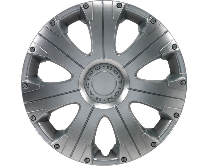 Racing Gun Silver - 15 inch wieldoppen