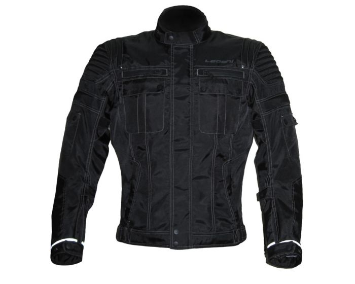 Motorjas Passion dames zwart S