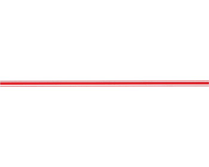 rally striping neon rood sticker