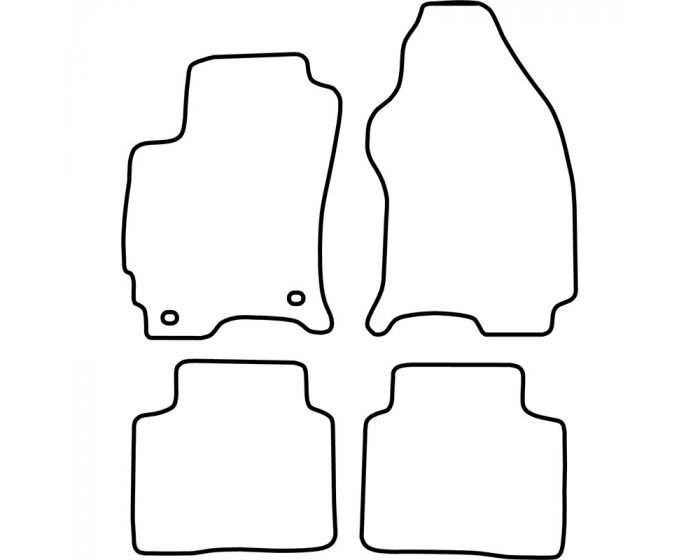 Automatten Ford Mondeo 2000-2007