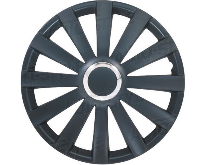 Spyder Black Chrome – 15 inch wieldoppen