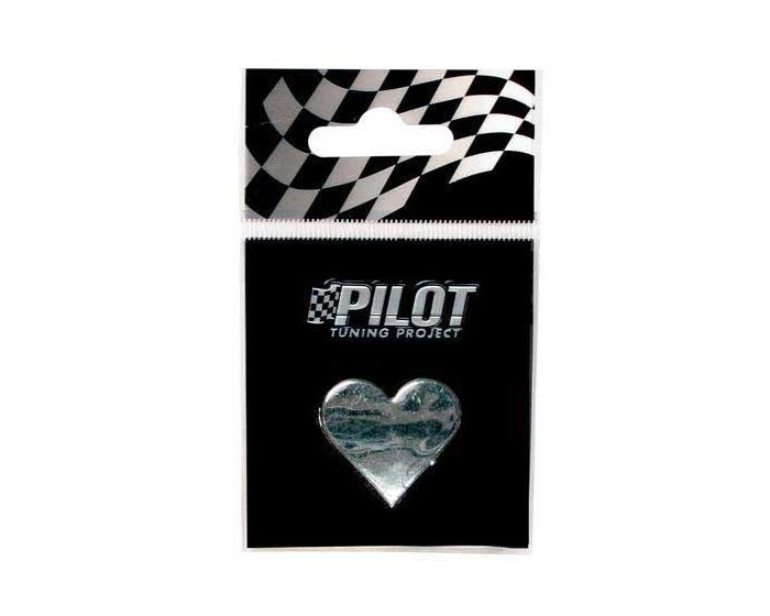 3D symbool chroom - Heart