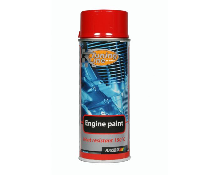 Motip engine paint volvo red