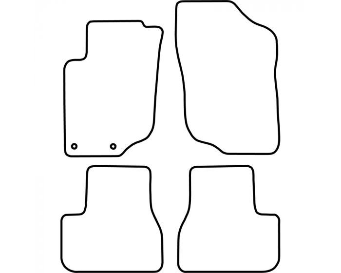 Automatten Peugeot 207 2006-