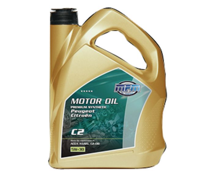 MPM motorolie 5W-30 Premium Synthetic C2 Citroën/Peugeot 5 liter