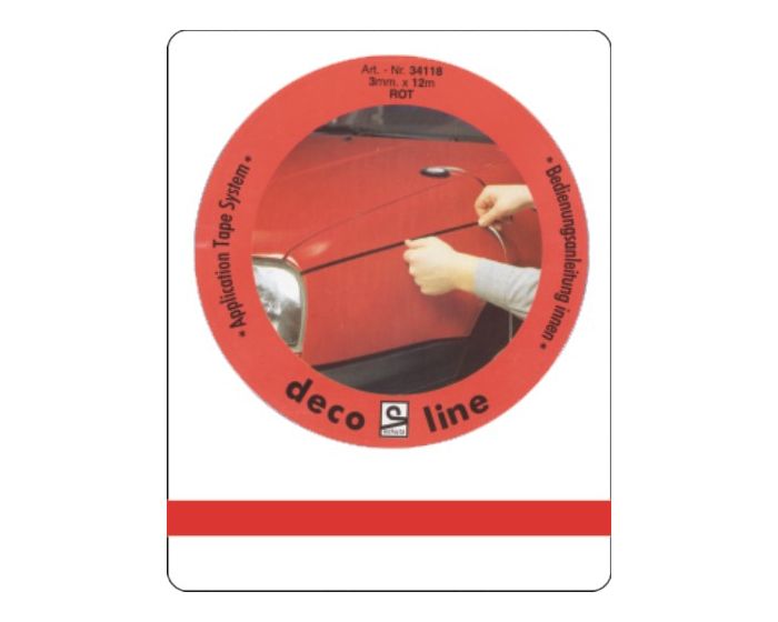 Bies rood 5mm sticker