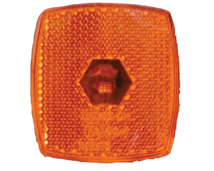 Breedtelicht oranje 66 x 62mm