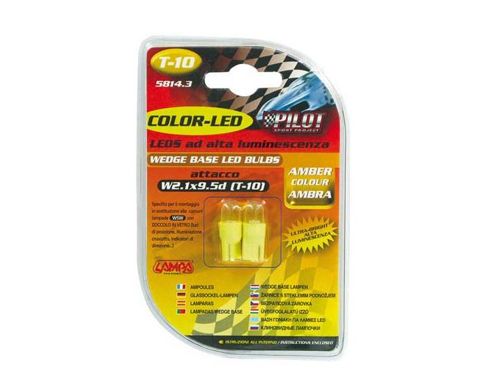Verlichting T10 lamp 1x LED 12V ornaje FB