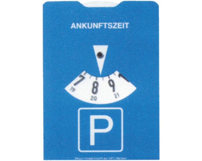 Parkeerkaart benzinemeter sticker