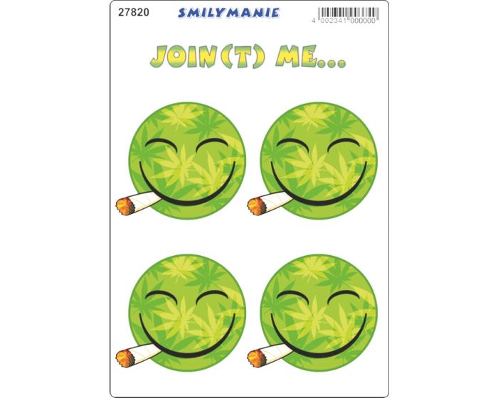 Smiley joint me... sticker