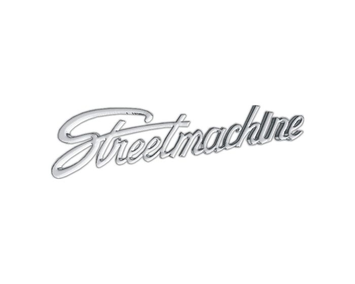Chrome streetmachine sticker