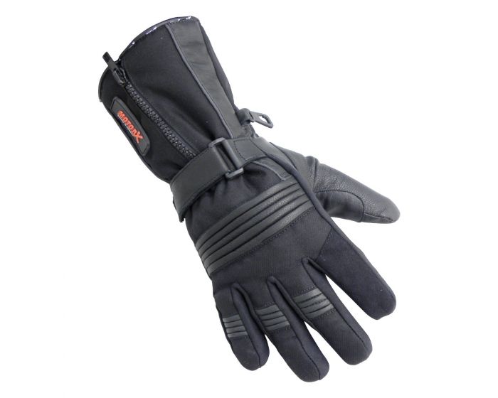 Motorhandschoenen leder M