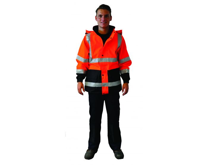 Fluo jas oranje L