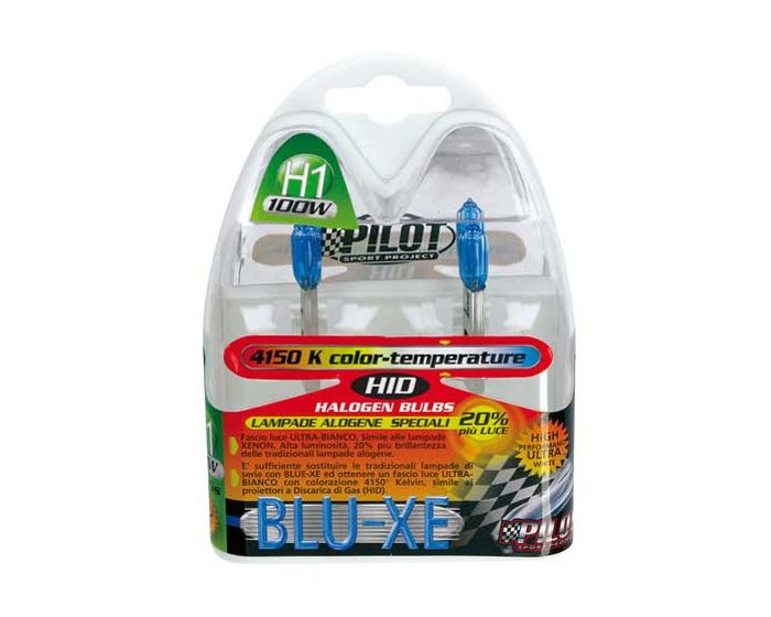 Verlichting H1 Blue-Xe lampen 12V 100W 4500K