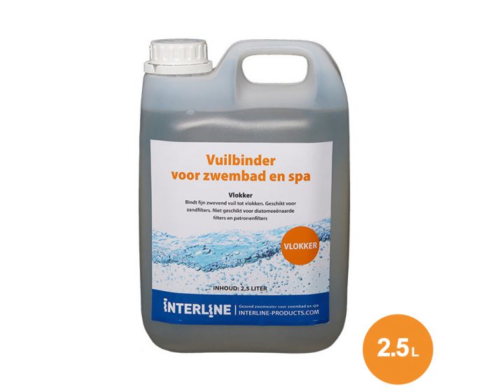 Vlokmiddel 2,5 ltr voor zandfilter