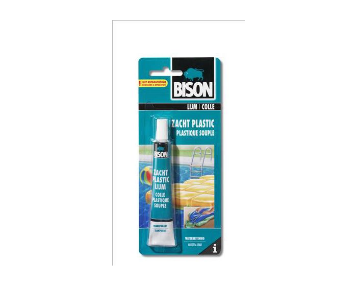 Bison Zacht Plastic lijm 25ml